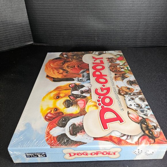 New Dog-Opoly Board Game. By Late For The Sky Dog Themed Version of Monopoly - Picture 2 of 9